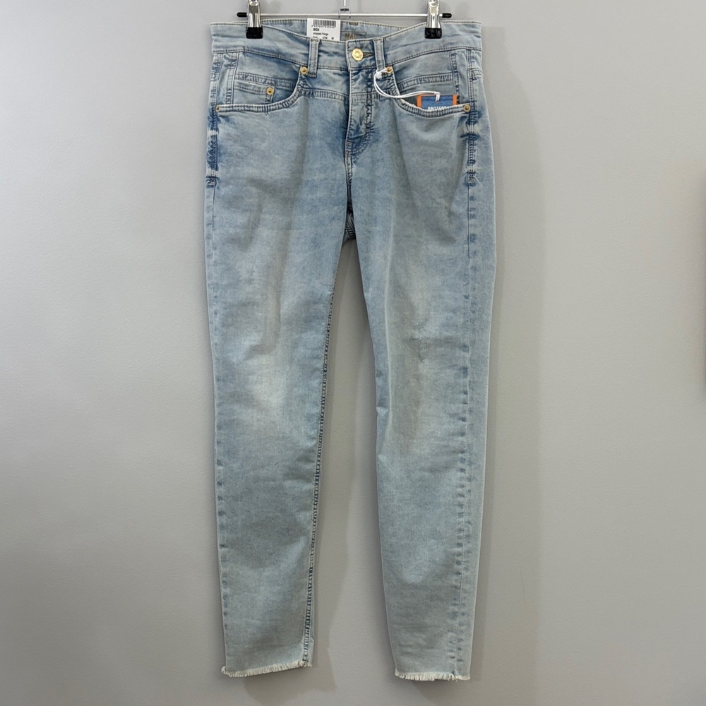 MAC jeans Light Blue Skinny Jeans size 6 NWT